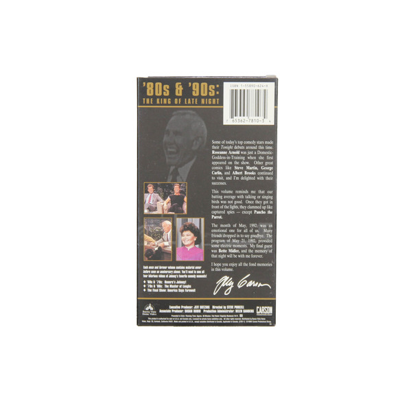 The Johnny Carson Collection His Favorite Moments from the tonight Show VHS - Picture 11 of 16